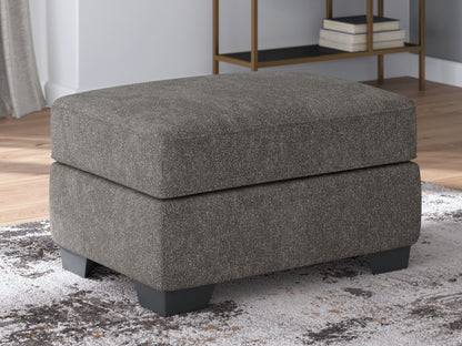 Bradenton Furniture Outlet - Ashley Furniture - Olten Living Room - Ottoman / Graphite - 3130514