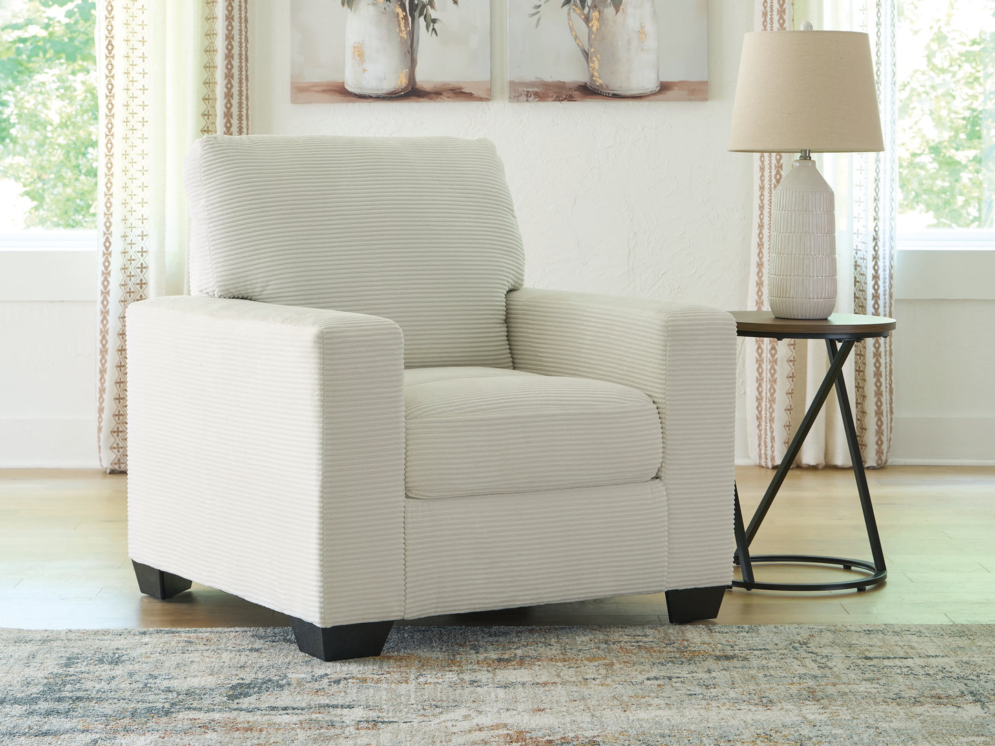 Bradenton Furniture Outlet - Ashley Furniture - Greenbriar Living Room - Chair / Ivory - PC3200620