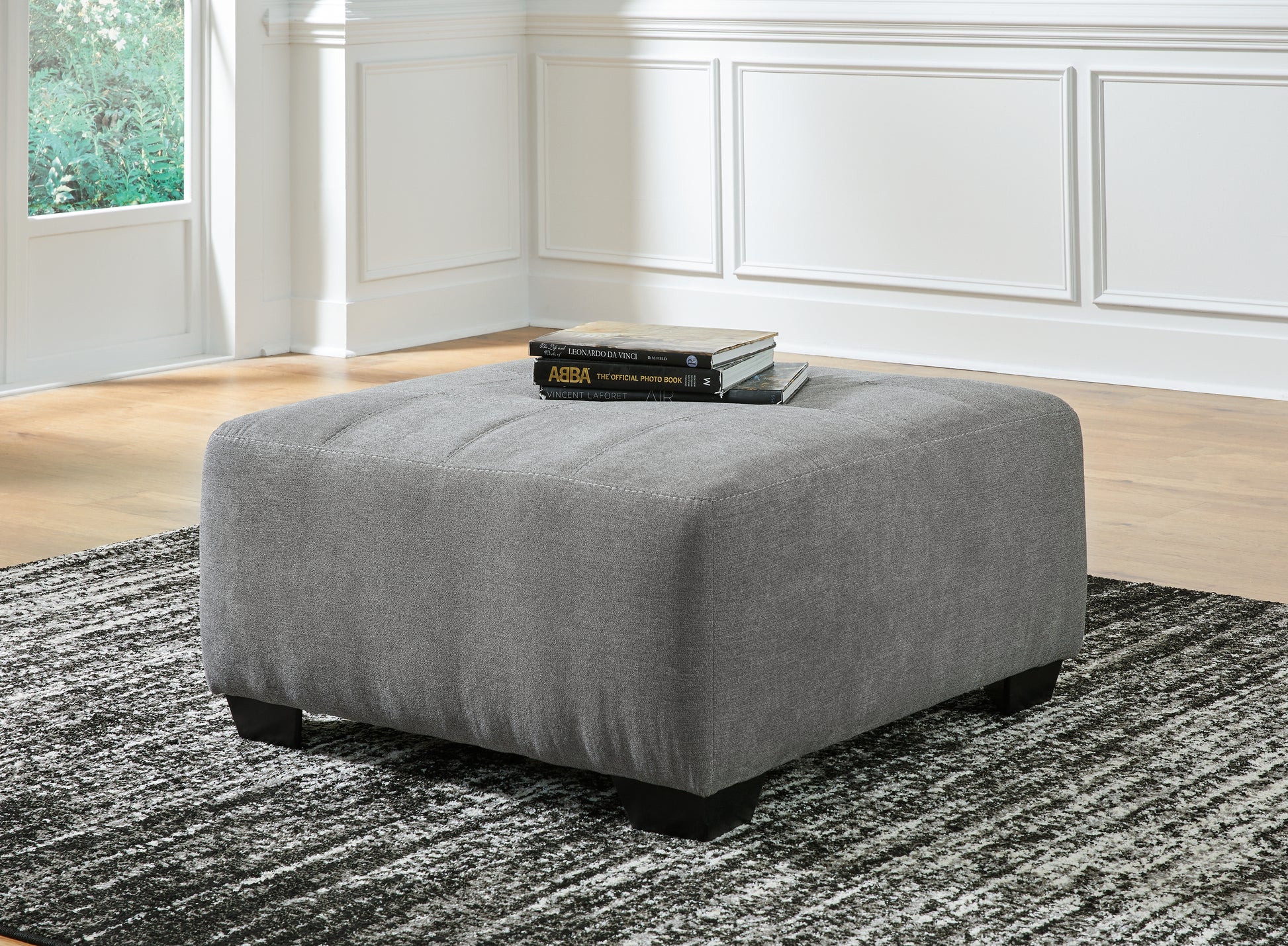 Bradenton Furniture Outlet - Ashley Furniture - Birkdale Court Living Room - Oversized Accent Ottoman / Gray - 3240208