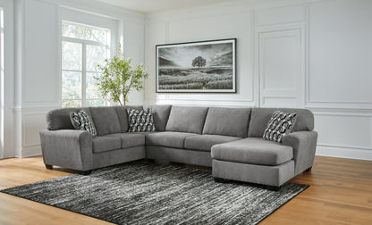 Bradenton Furniture Outlet - Ashley Furniture - Birkdale Court Sectional - LAF 3-Piece Sectional with Chaise / Gray - 32402S2