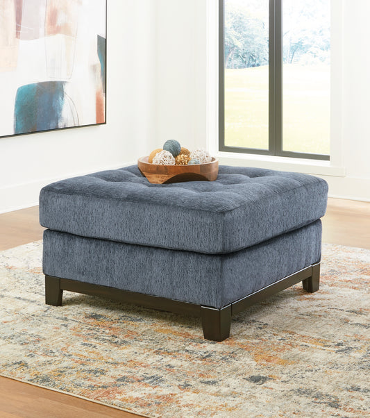 Bradenton Furniture Outlet - Ashley Furniture - Maxon Place Living Room - Oversized Accent Ottoman / Navy - 3300308