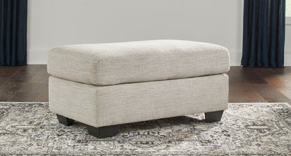 Bradenton Furniture Outlet - Ashley Furniture - Vayda Living Room - Ottoman / Pebble - 3310414