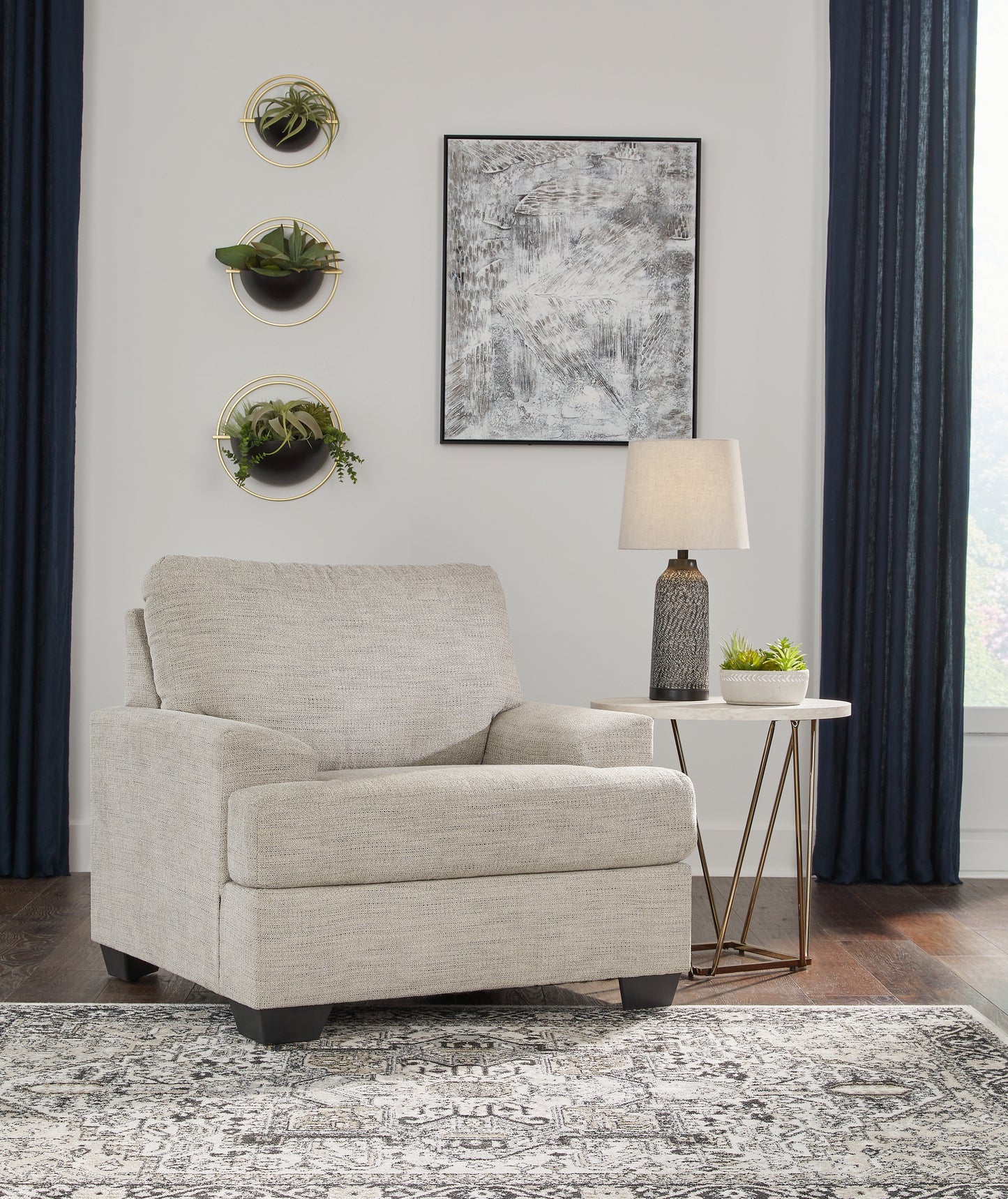 Bradenton Furniture Outlet - Ashley Furniture - Vayda Living Room - Chair / Pebble - 3310420