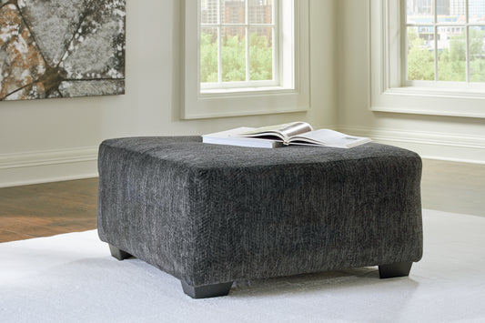 Bradenton Furniture Outlet - Ashley Furniture - Biddeford Living Room - Oversized Accent Ottoman / Shadow - 3550408
