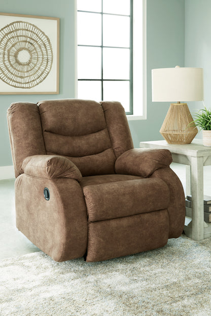 Bradenton Furniture Outlet - Ashley Furniture - Partymate Living Room - Rocker Recliner / Brindle - 3690225