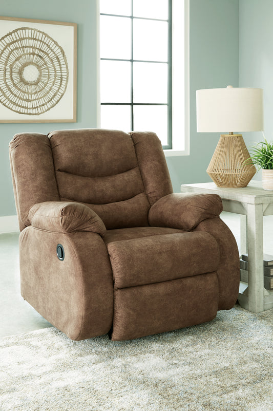 Bradenton Furniture Outlet - Ashley Furniture - Partymate Living Room - Rocker Recliner / Brindle - 3690225