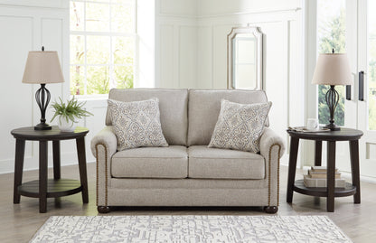 Bradenton Furniture Outlet - Ashley Furniture - Gaelon Living Room - Loveseat / Dune - 3730735