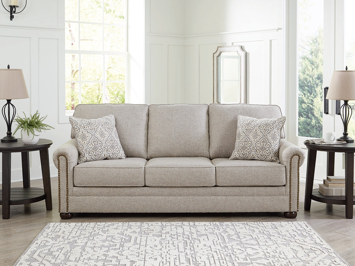 Bradenton Furniture Outlet - Ashley Furniture - Gaelon Living Room - Queen Sofa Sleeper / Dune - 3730739