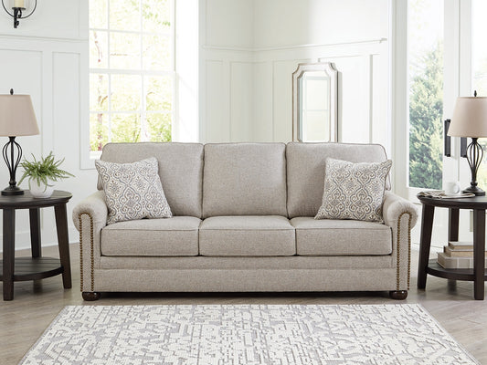 Bradenton Furniture Outlet - Ashley Furniture - Gaelon Living Room - Queen Sofa Sleeper / Dune - 3730739