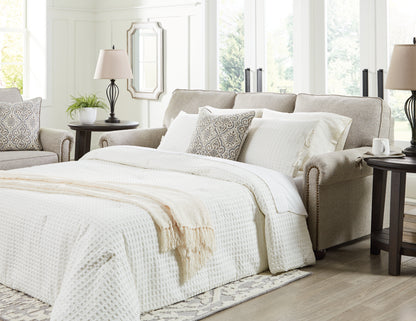 Bradenton Furniture Outlet - Ashley Furniture - Gaelon Living Room - Queen Sofa Sleeper / Dune - 3730739