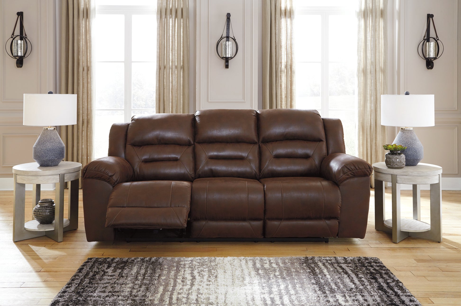 Bradenton Furniture Outlet - Ashley Furniture - Stoneland Living Room - Rocker Recliner / Fossil - 3990525