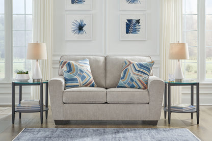Bradenton Furniture Outlet - Ashley Furniture - Cashton Living Room - Loveseat / Ice - 4060635