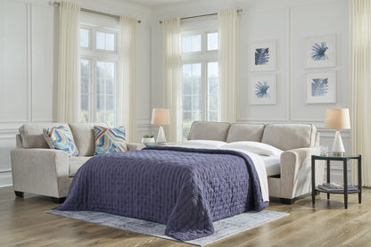 Bradenton Furniture Outlet - Ashley Furniture - Cashton Living Room - Queen Sofa Sleeper / Ice - 4060639