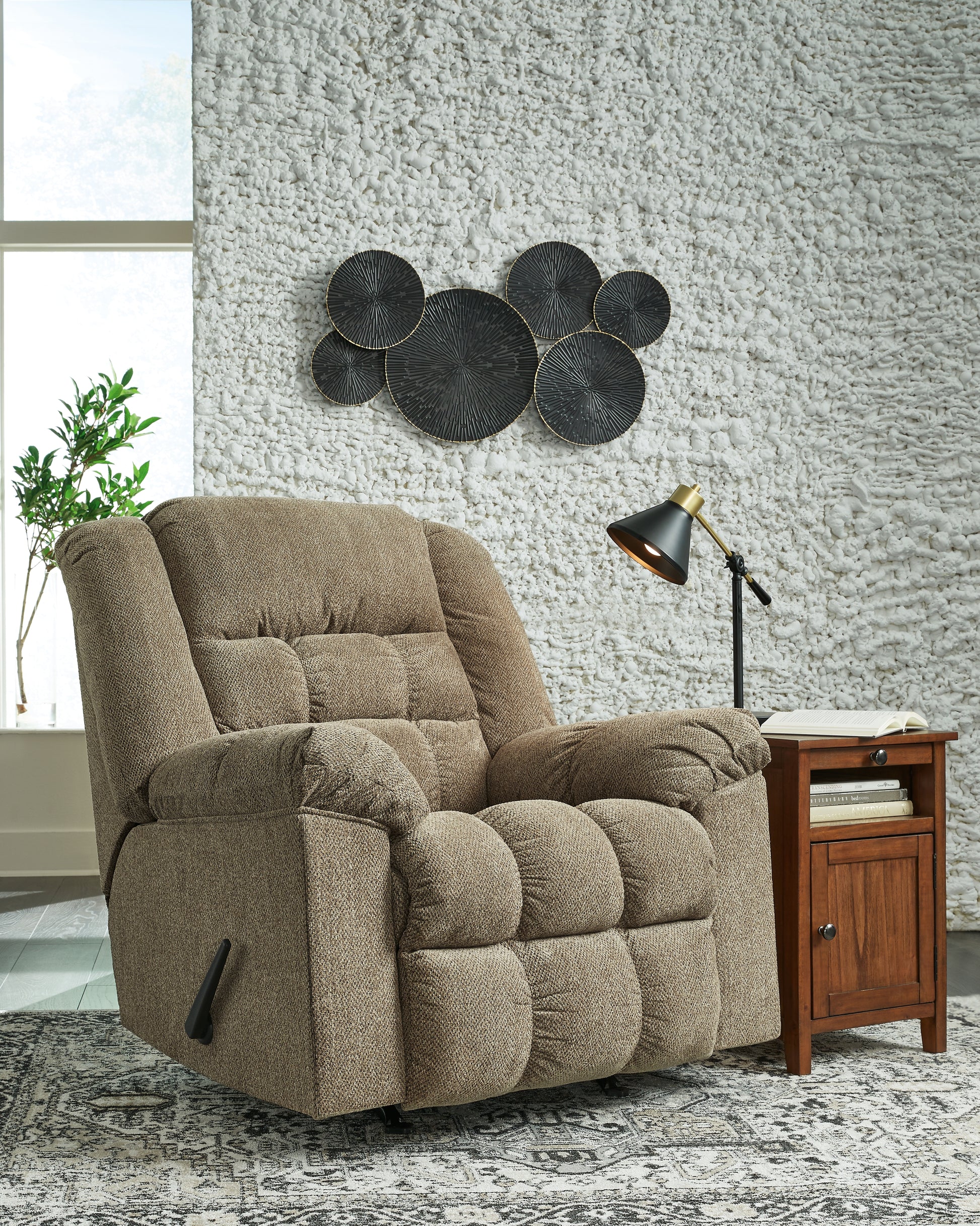 Bradenton Furniture Outlet - Ashley Furniture - Kegler Living Room - Rocker Recliner / Briar - 4450525