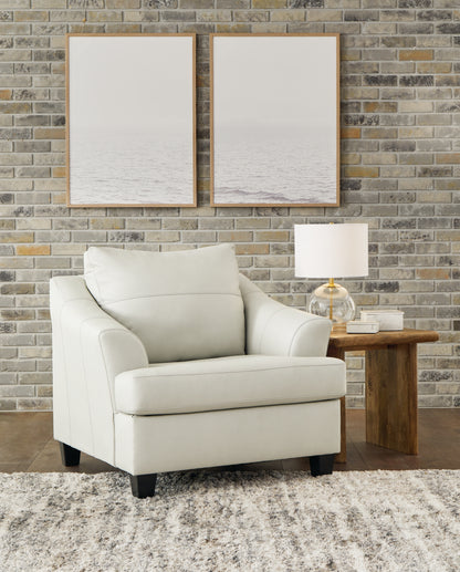 Bradenton Furniture Outlet - Ashley Furniture - Genoa Living Room - Chair and a Half / Coconut - 4770423