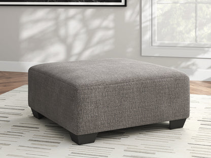 Bradenton Furniture Outlet - Ashley Furniture - Newellen Living Room - Oversized Accent Ottoman / Greystone - 4840508