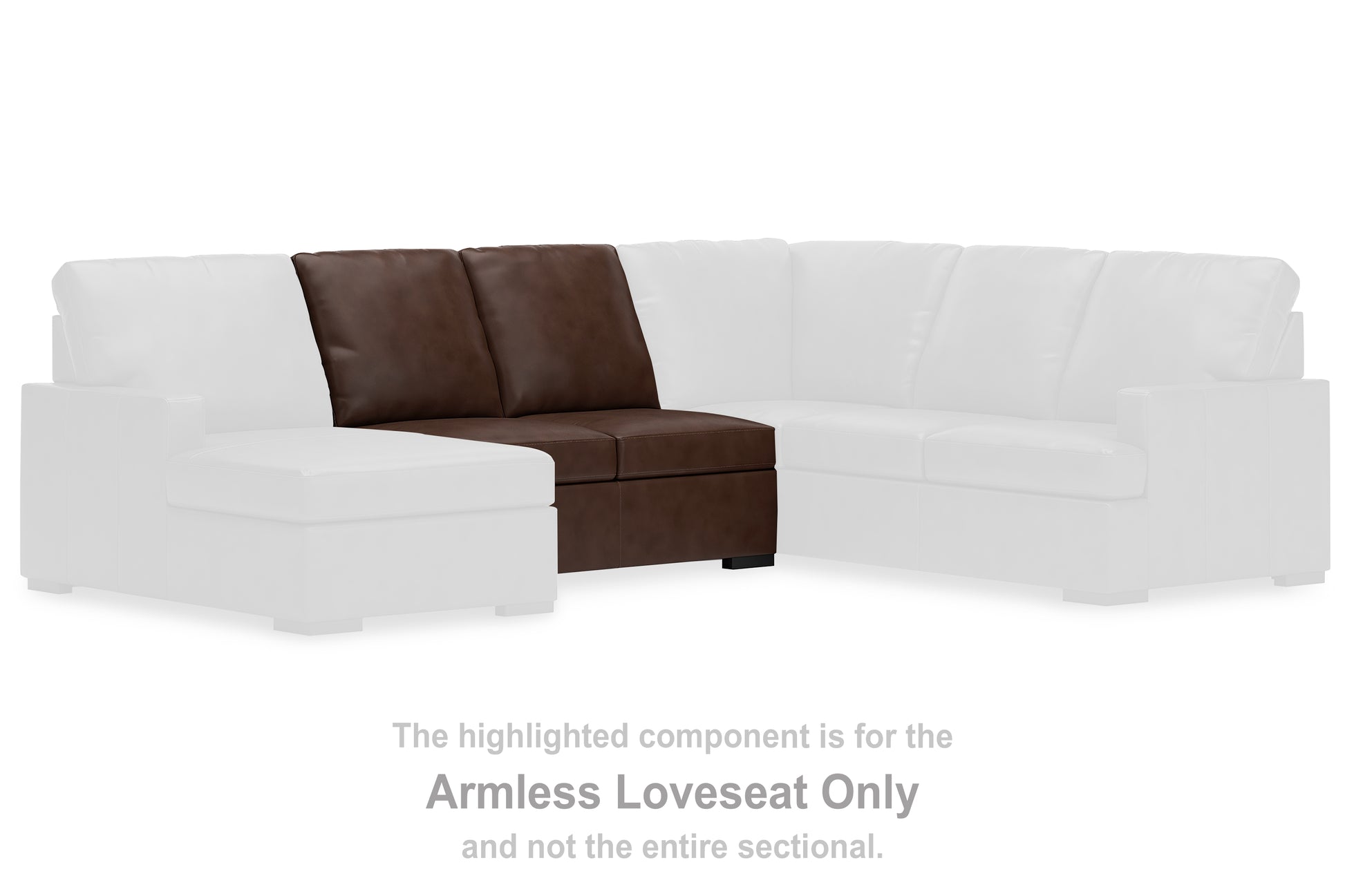 Bradenton Furniture Outlet - Ashley Furniture - McDowlan Sectional - Armless Loveseat / Coffee - PC4850434