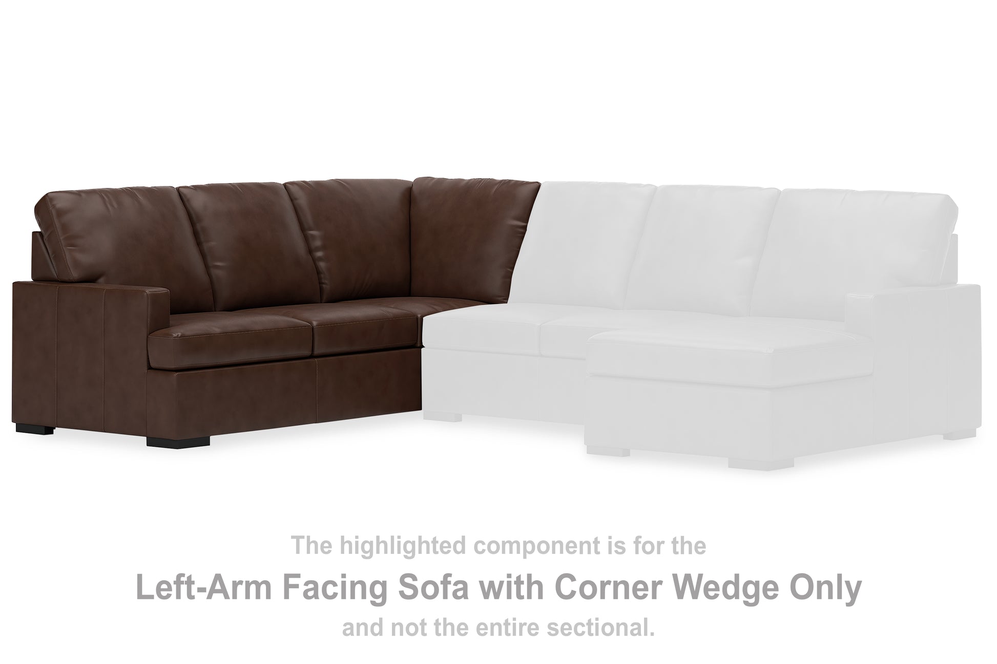 Bradenton Furniture Outlet - Ashley Furniture - McDowlan Sectional - LAF Sofa w/Corner Wedge / Coffee - PC4850448
