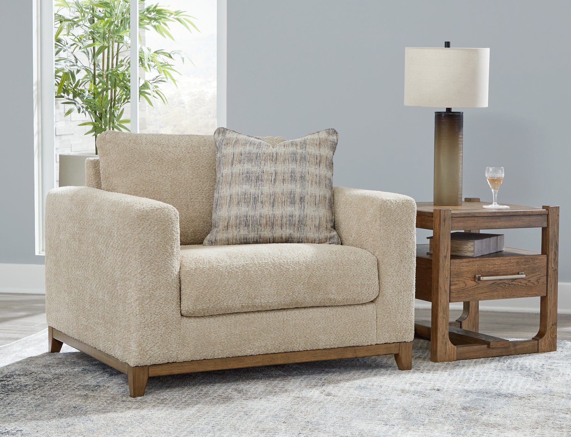 Bradenton Furniture Outlet - Ashley Furniture - Parklynn Living Room - Loveseat / Desert - 4890235