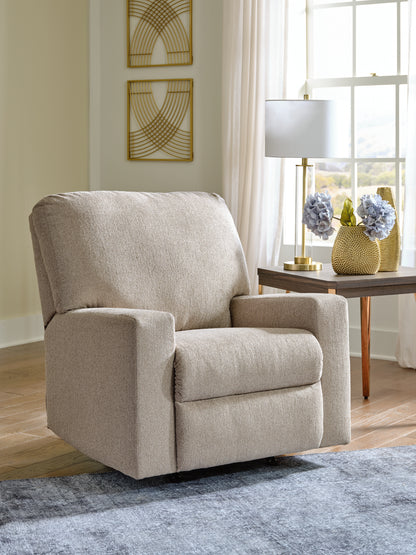 Bradenton Furniture Outlet - Ashley Furniture - Deltona Living Room - Rocker Recliner / Parchment - 5120425