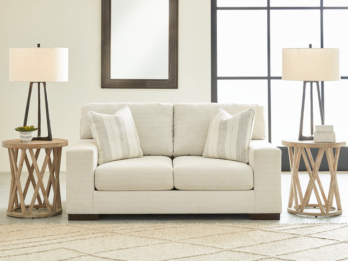 Bradenton Furniture Outlet - Ashley Furniture - Maggie Living Room - Loveseat / Birch - 5200335