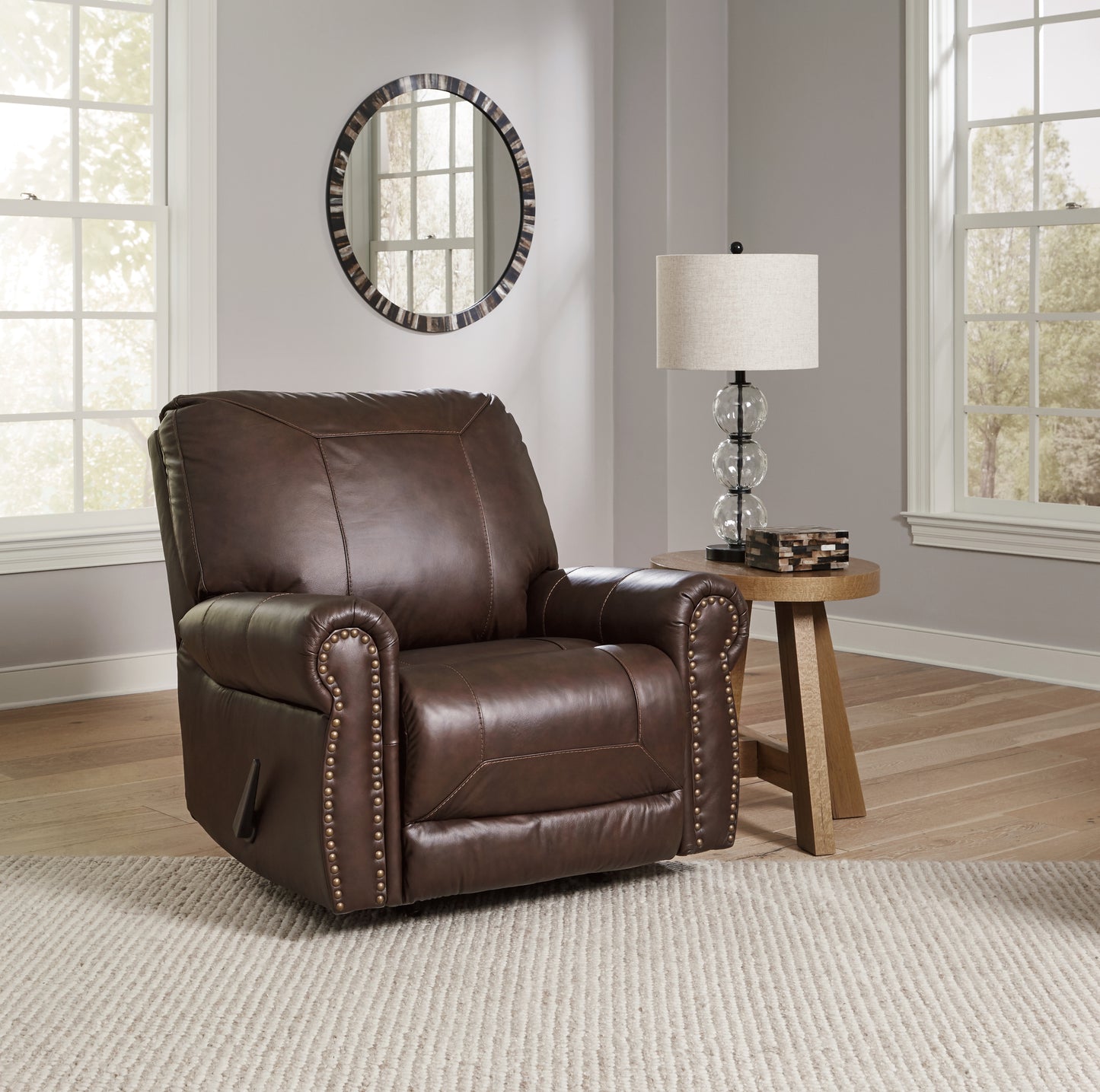 Bradenton Furniture Outlet - Ashley Furniture - Colleton Living Room - Rocker Recliner / Dark Brown - 5210725