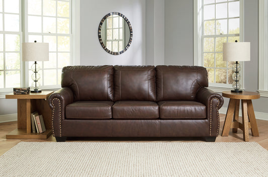 Bradenton Furniture Outlet - Ashley Furniture - Colleton Living Room - Loveseat / Dark Brown - 5210735