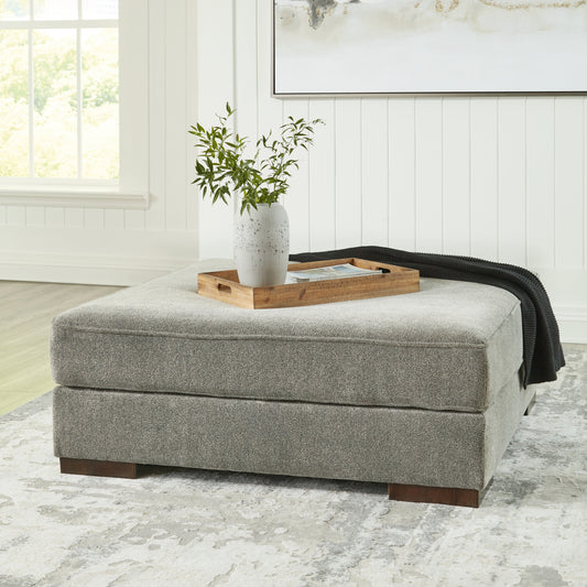 Bradenton Furniture Outlet - Ashley Furniture - Bayless Living Room - Oversized Accent Ottoman / Smoke - 5230408