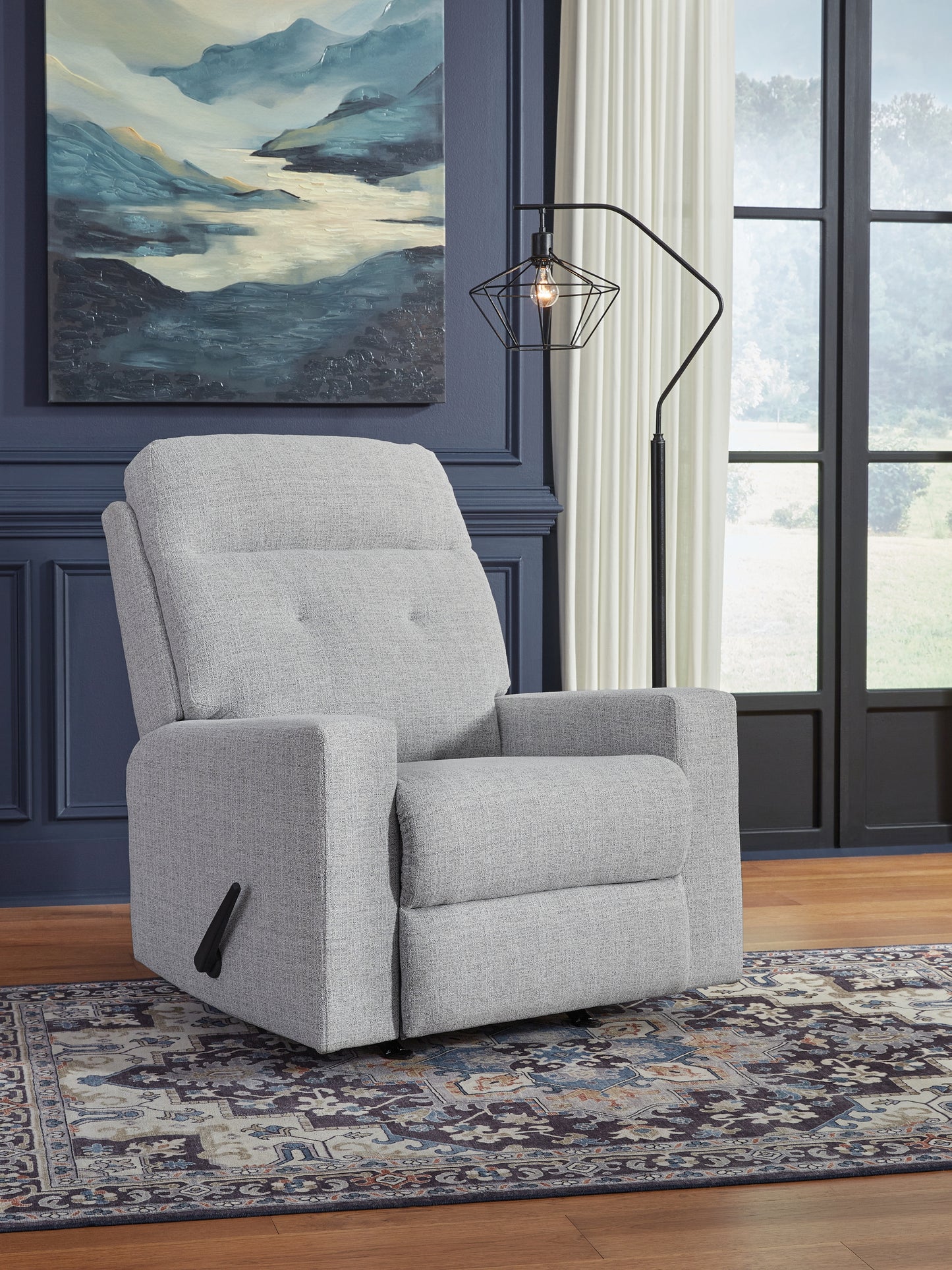 Bradenton Furniture Outlet - Ashley Furniture - Skillins Living Room - Rocker Recliner / Stone - PC5320425