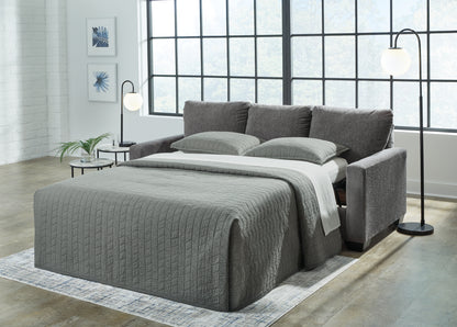 Bradenton Furniture Outlet - Ashley Furniture - Rannis Living Room - Queen Sofa Sleeper / Pewter - 5360239