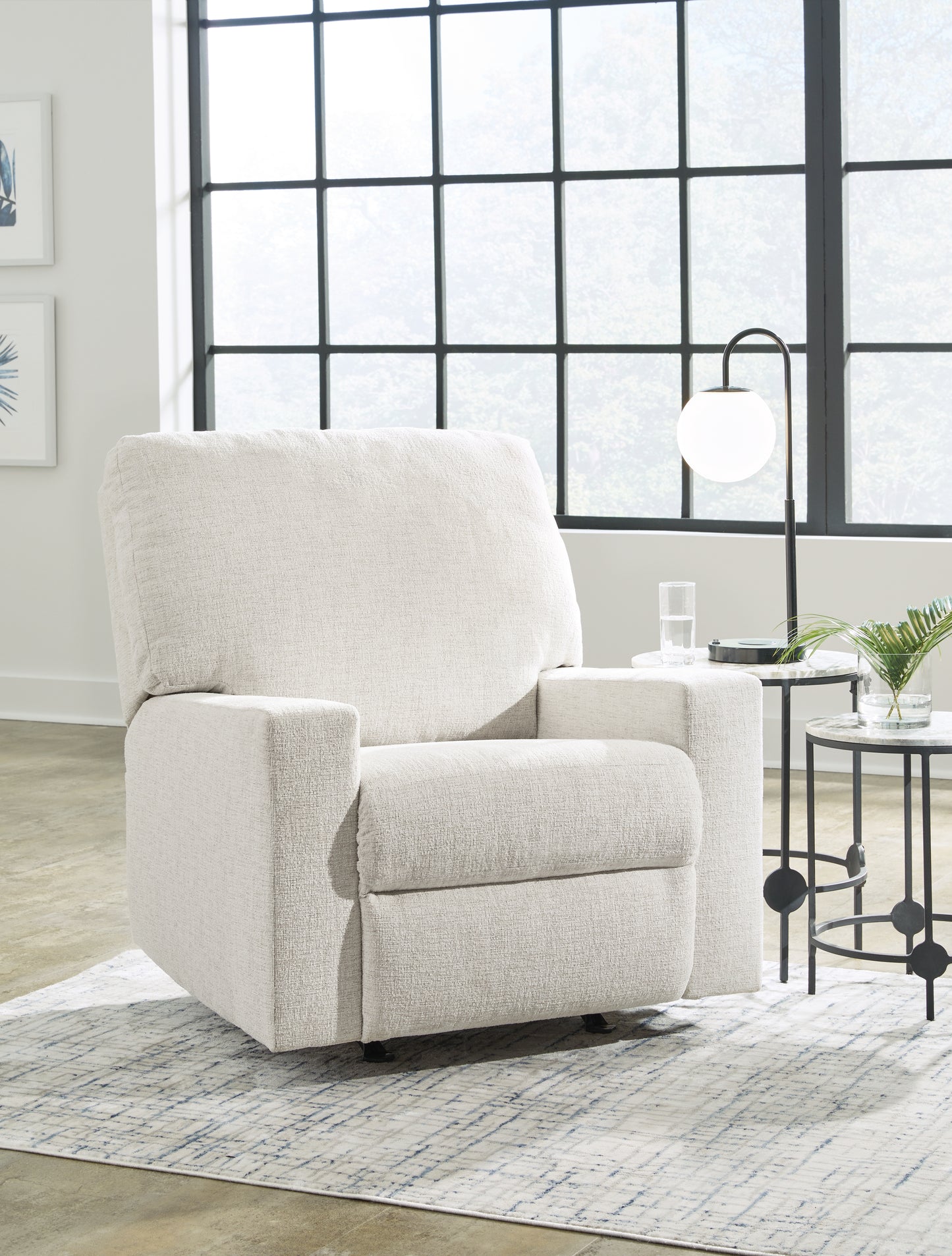 Bradenton Furniture Outlet - Ashley Furniture - Rannis Living Room - Rocker Recliner / Snow - 5360325