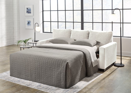 Bradenton Furniture Outlet - Ashley Furniture - Rannis Living Room - Queen Sofa Sleeper / Snow - 5360339
