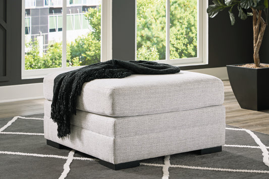 Bradenton Furniture Outlet - Ashley Furniture - Koralynn Living Room - Oversized Accent Ottoman / Stone - 5410208