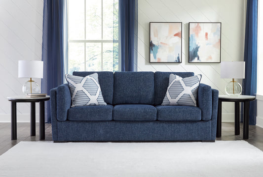Bradenton Furniture Outlet - Ashley Furniture - Evansley Living Room - Loveseat / Navy - 5450235