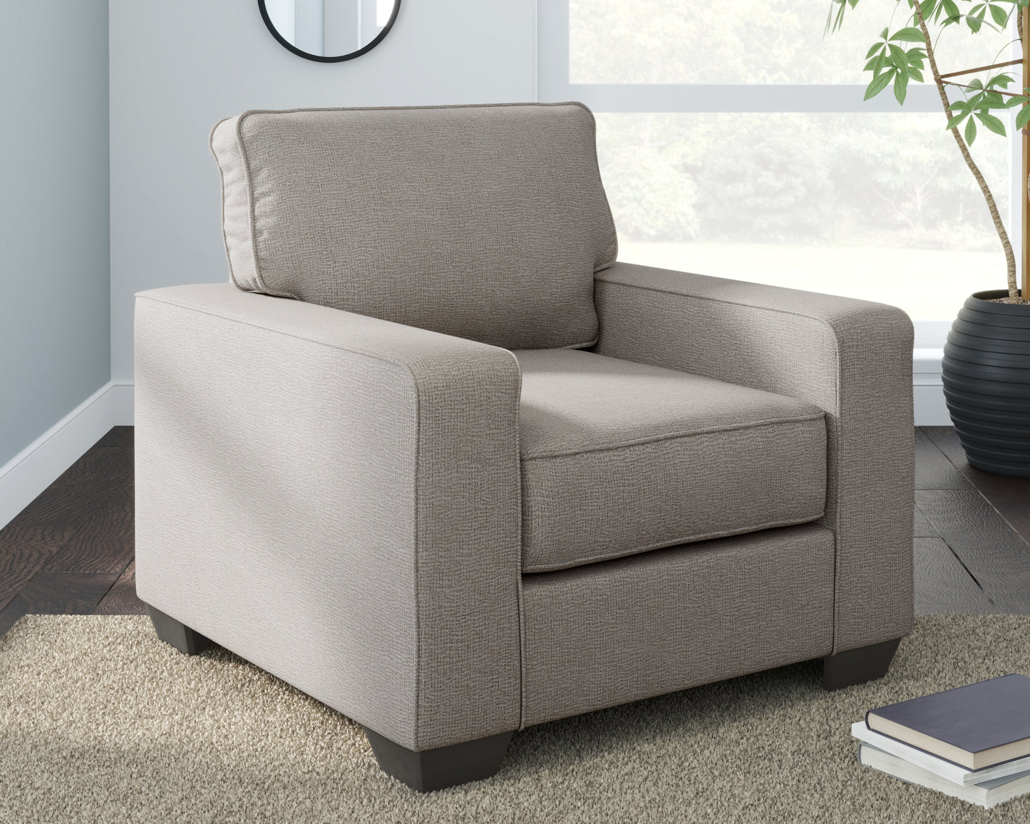 Bradenton Furniture Outlet - Ashley Furniture - Greaves Living Room - Chair / Stone - 5510420