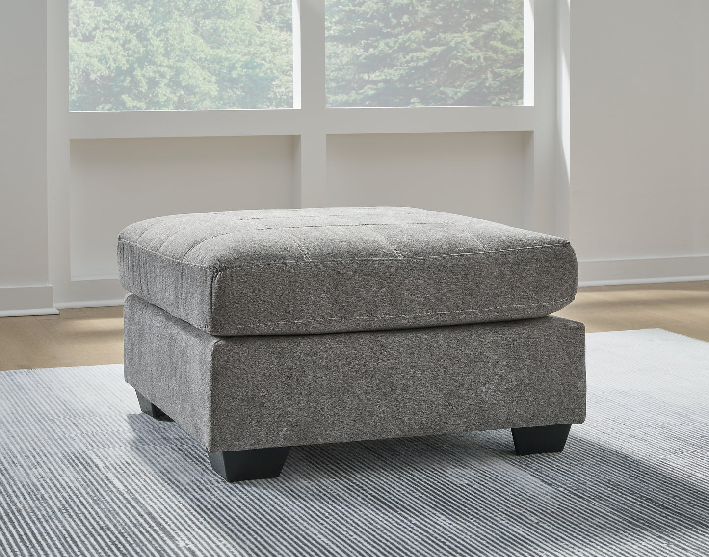 Bradenton Furniture Outlet - Ashley Furniture - Marleton Living Room - Oversized Accent Ottoman / Denim - 5530308