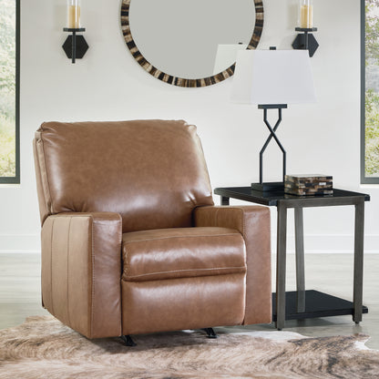 Bradenton Furniture Outlet - Ashley Furniture - Bolsena Living Room - Rocker Recliner / Caramel - 5560325