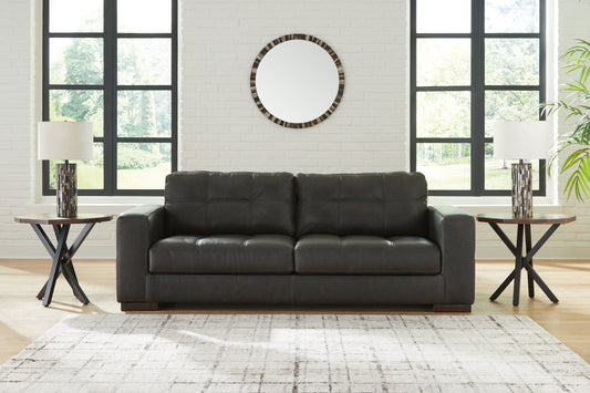 Bradenton Furniture Outlet - Ashley Furniture - Luigi Living Room - Ottoman / Thunder - 5650614