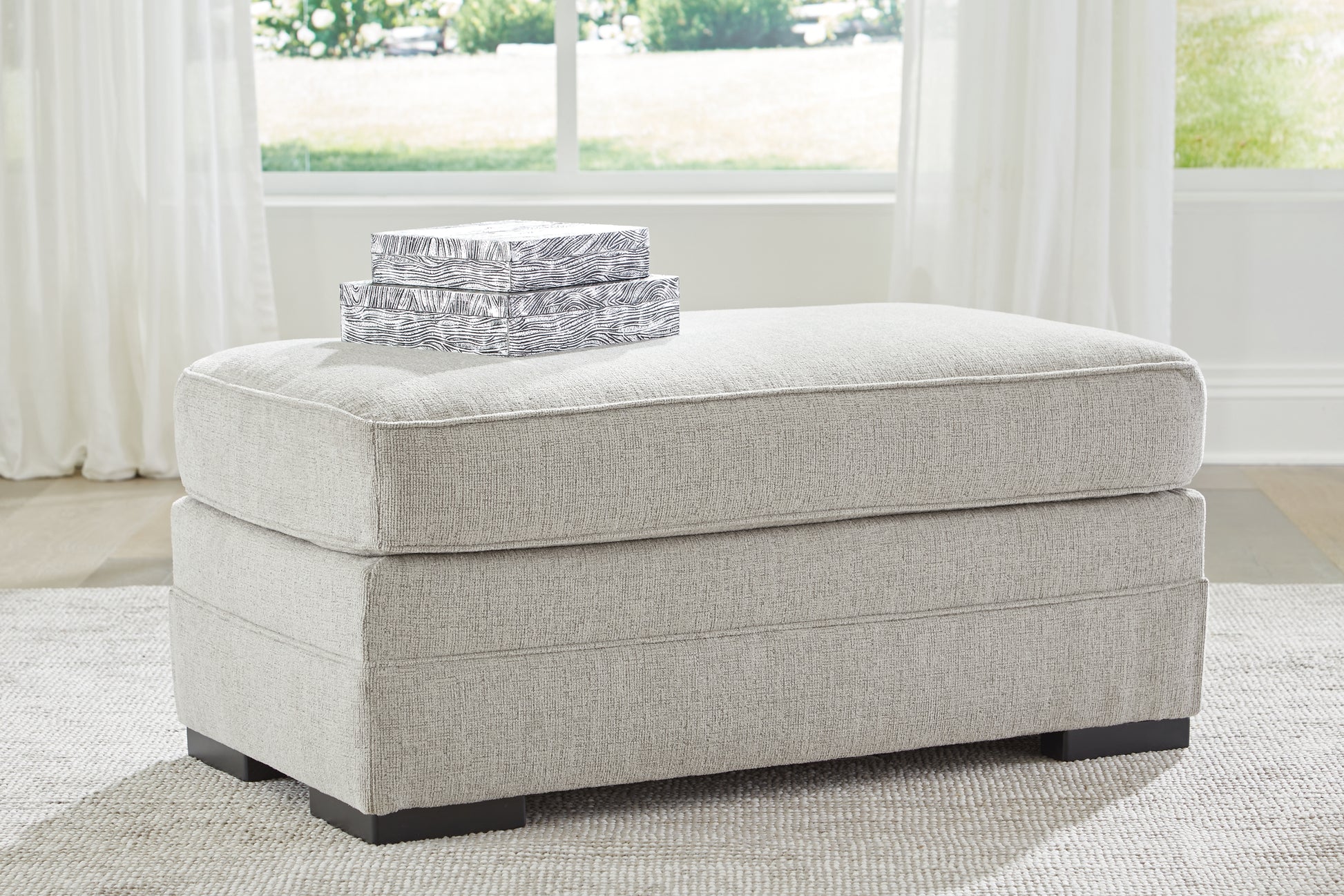 Bradenton Furniture Outlet - Ashley Furniture - Eastonbridge Living Room - Ottoman / Shadow - 5660314