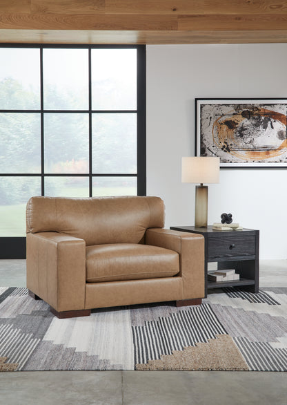 Bradenton Furniture Outlet - Ashley Furniture - Lombardia Living Room - Chair and a Half / Tumbleweed - 5730223