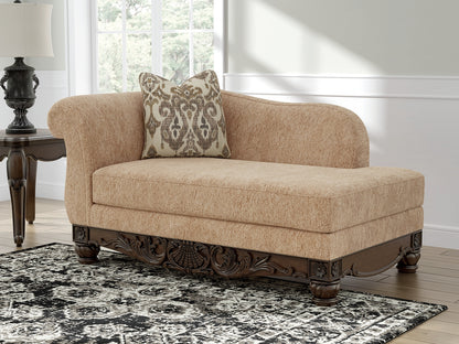 Bradenton Furniture Outlet - Ashley Furniture - Chelsworth Living Room - RAF Corner Chaise / Golden - PC5790516