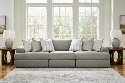 Bradenton Furniture Outlet - Ashley Furniture - Avaliyah Sectional - RAF 3-Piece Sectional Sofa / Ash - 58103S2
