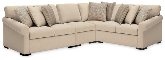 Bradenton Furniture Outlet - Ashley Furniture - LadyMae 4-Piece Sectional - 4-Piece Sectional - 59404S9