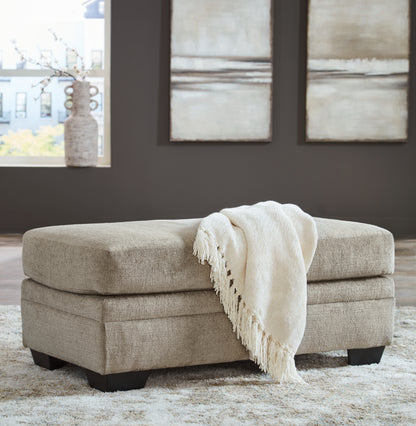 Bradenton Furniture Outlet - Ashley Furniture - Stonemeade Living Room - Ottoman / Taupe - 5950414