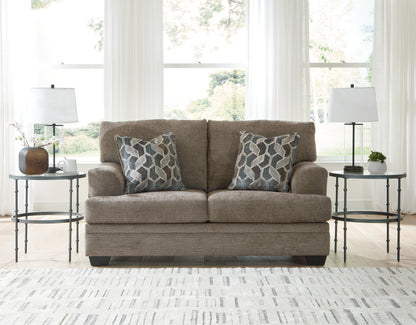 Bradenton Furniture Outlet - Ashley Furniture - Stonemeade Living Room - Loveseat / Nutmeg - 5950535