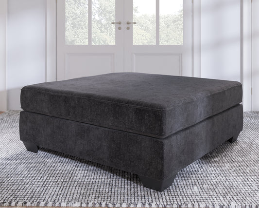 Bradenton Furniture Outlet - Ashley Furniture - Lavernett Living Room - Oversized Accent Ottoman / Charcoal - 5960308