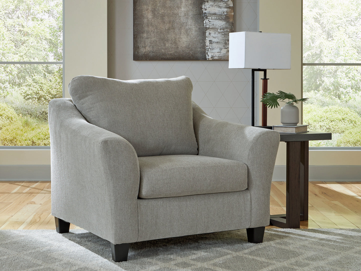 Bradenton Furniture Outlet - Ashley Furniture - Willarae Living Room - Chair and a Half / Taupe - 5980323