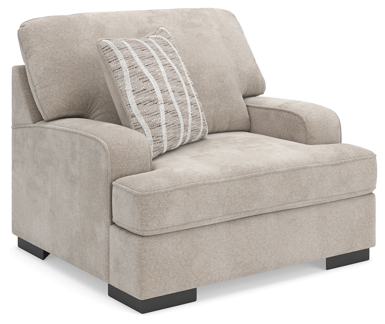 Bradenton Furniture Outlet - Ashley Furniture - High Profile Living Room - Chair and a Half / Taupe - 5990223