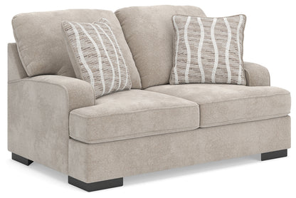 Bradenton Furniture Outlet - Ashley Furniture - High Profile Living Room - Loveseat / Taupe - 5990235