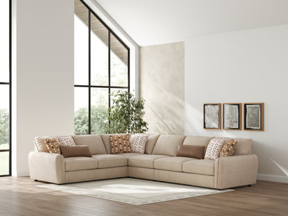 Bradenton Furniture Outlet - Ashley Furniture - Seyler Sectional - LAF 4-Piece Sectional / Sand - 61405S2
